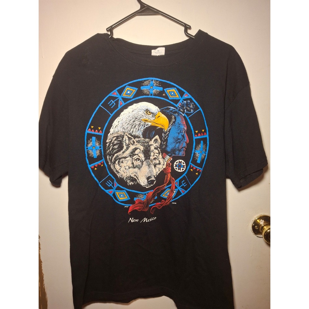 Wolf eagle shirt‎